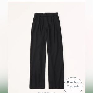 Tailored Lightweight Drapey Wide Leg Pant